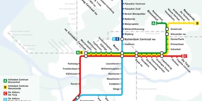 Haag metro karta
