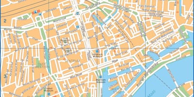 Karta över Rotterdam street 